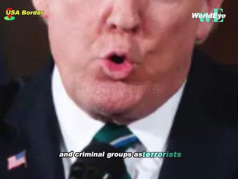 Trump Targets Cartels as Terrorists: Border Security and Fentanyl Crackdown Intensify - WorldEye