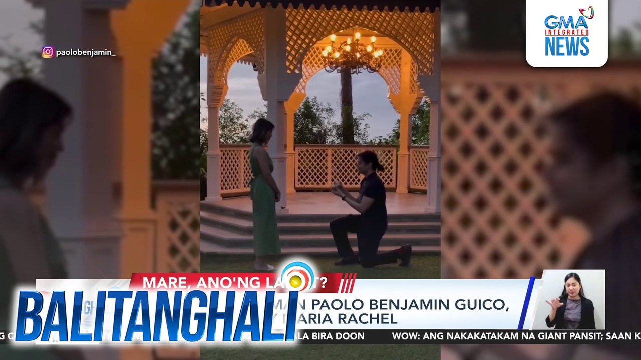 Ben&Ben frontman Paolo Benjamin Guico, engaged na kay Maria Rachel | Balitanghali