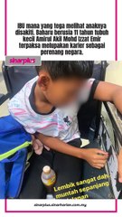 Cita-cita perenang negara terkubur, ibu dakwa anak ditampar, ditumbuk guru.