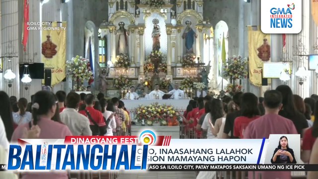 Libo-libong deboto, inaasahang lalahok sa fluvial procession mamayang hapon | Balitanghali