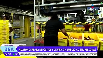 Amazon cerrará depósitos en Quebec y dejará sin empleo a casi 2 mil personas