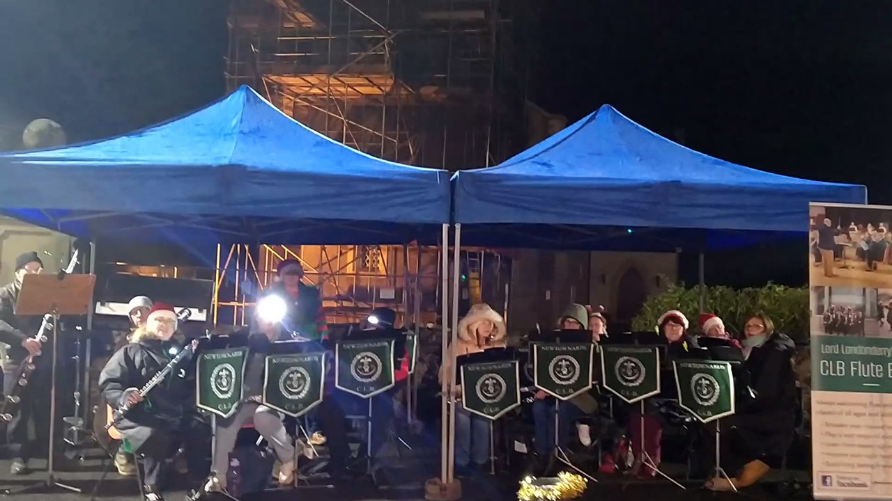 VID20241219191432 Lord Londonderry's Flute Band on the run up to Christmas