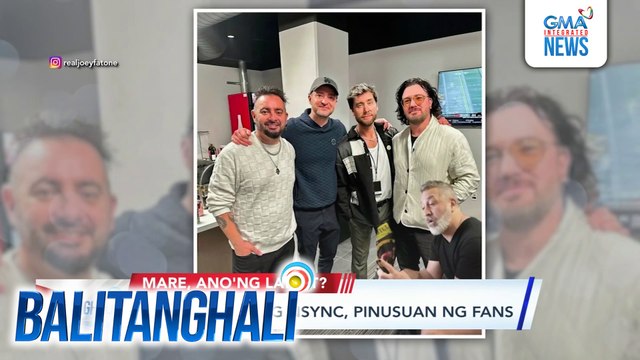 NSYNC, may mini reunion sa concert ni Justin Timberlake | Balitanghali
