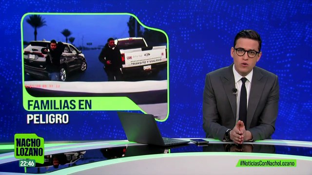 Familia es perseguida por hombres armados en Tamaulipas; policías de tránsito los ignora