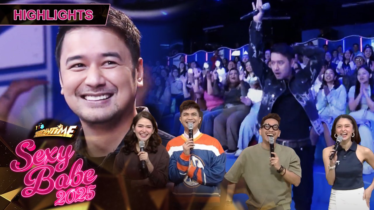It's Showtime hosts, sinulit ang pagbisita ni JM sa 'Sexy Babe' | It's Showtime Sexy Babe