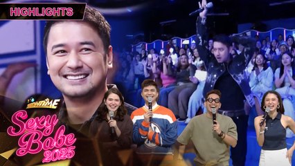 It's Showtime hosts, sinulit ang pagbisita ni JM sa 'Sexy Babe' | It's Showtime Sexy Babe