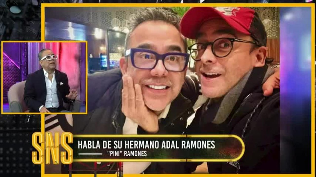 'Pini' Ramones ¿le incomoda que le hablen de Adal Ramones?