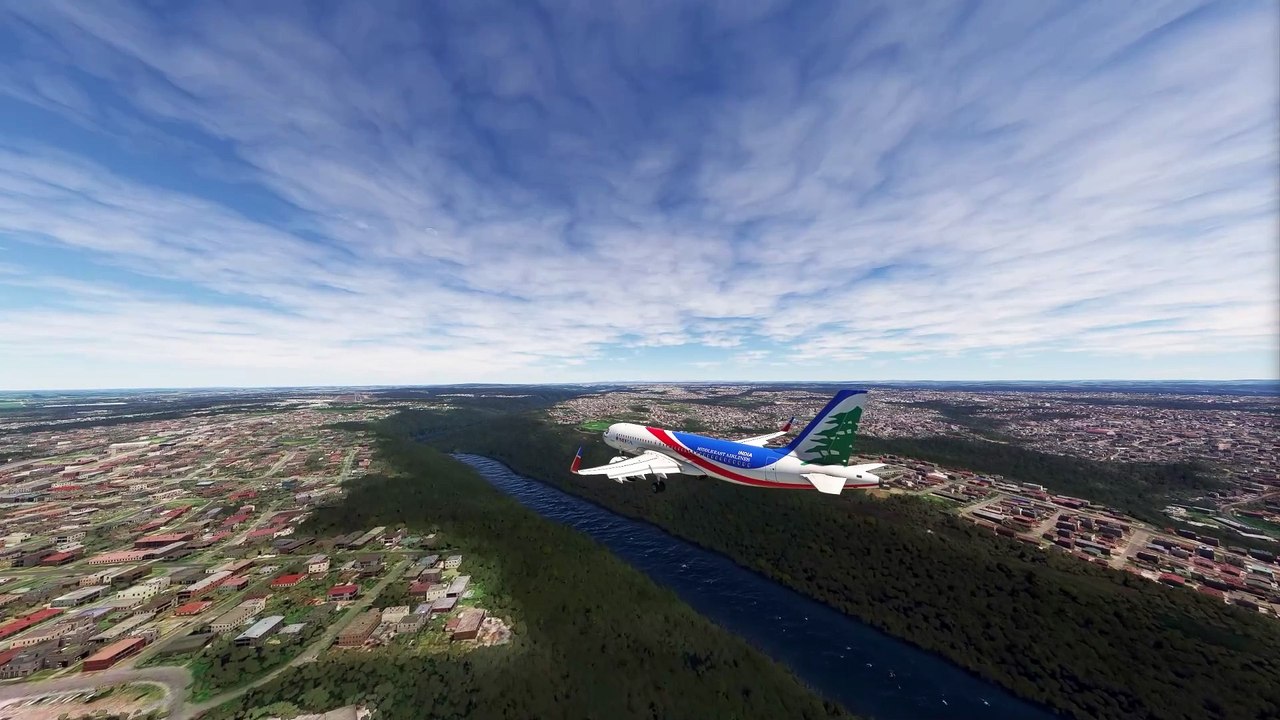 Charming Landing Middle East Airlines A320neo at East London Airport (FAEL), East London, South Africa