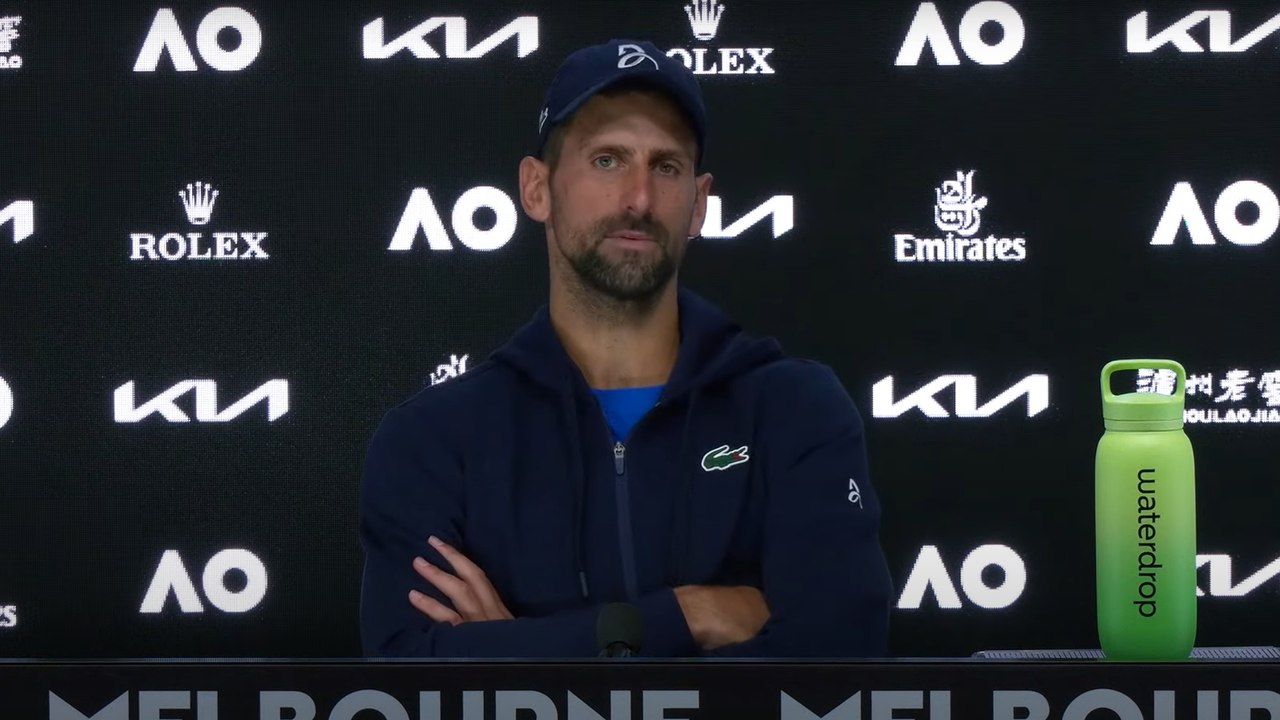 Tennis - Australian Open 2025 - Novak Djokovic retired in semifinals : "My last Australian Open? There is a possibility that it might be. Who knows?"