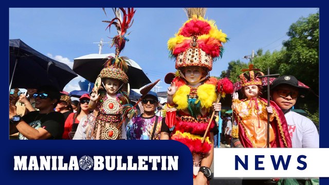 Catholic devotees attend fluvial and solemn foot procession of the Santo Niño de Cebu image in Iloilo City