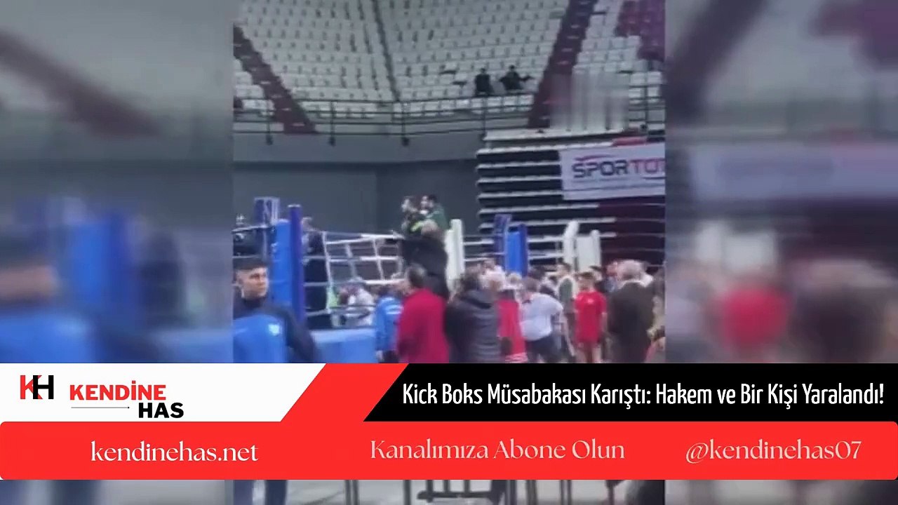 Türkiye Kick Boks Şampiyonası Olaylı Başladı: Kavga ve Yaralılar!
