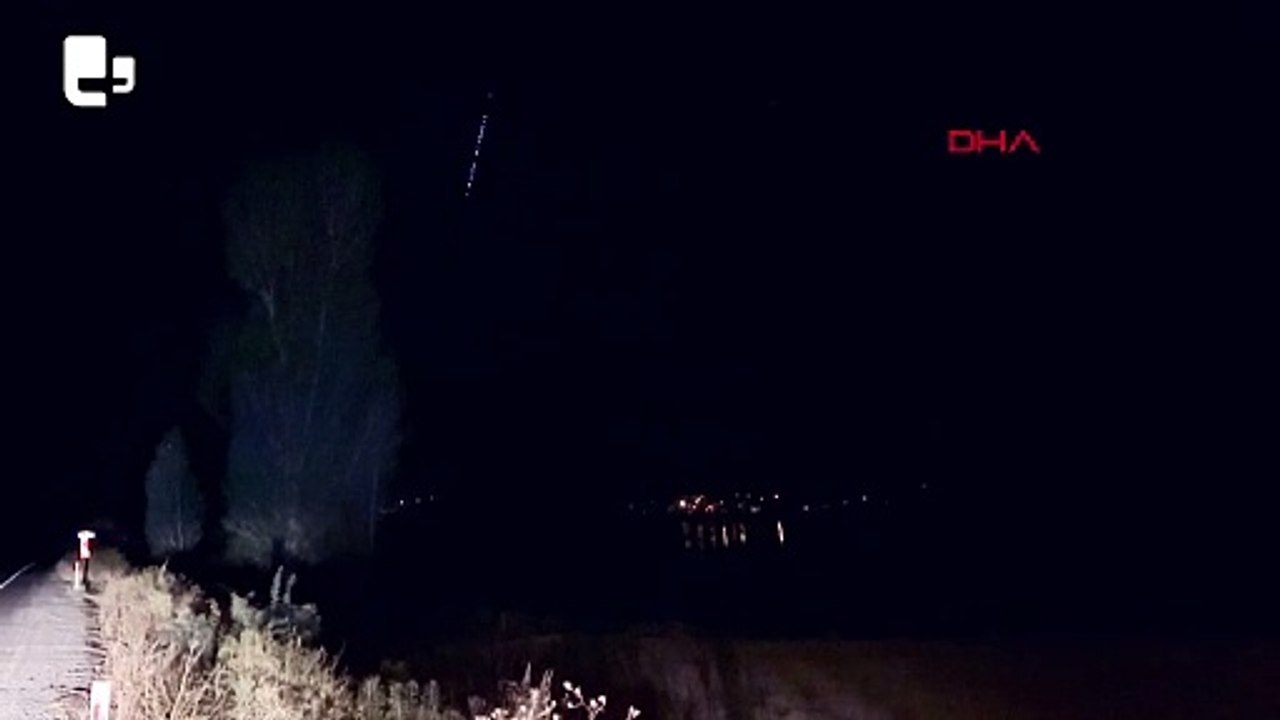 Bitlis semalarında Starlink uyduları görüntülendi