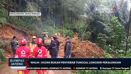 Walhi: Hujan Bukan Penyebab Tunggal Longsor Pekalongan