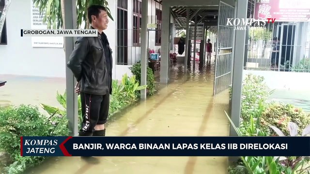 Banjir, Warga Binaan Lapas Kelas IIB Grobogan Purwodad