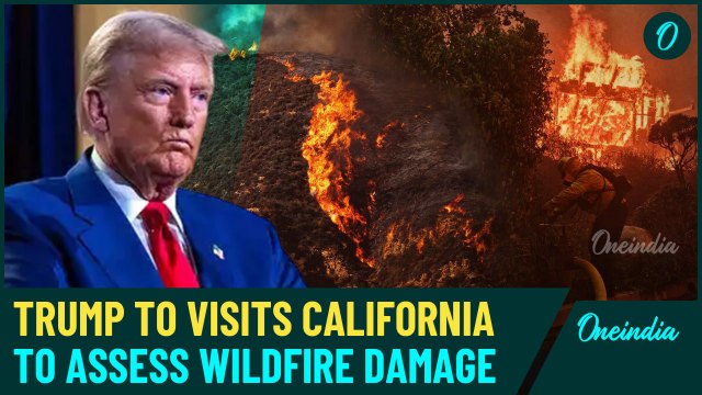 LA California Wildfires: Trump To Visit Disaster-stricken Counties For First Presidential Trip
