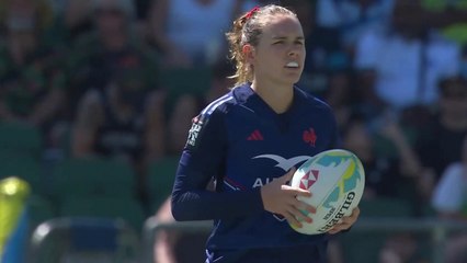 Le replay de France - Espagne - Rugby à 7 (F) - HSBC Sevens Series à Perth