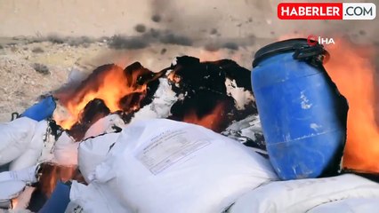 Şam'da Tonlarca Uyuşturucu İmha Edildi