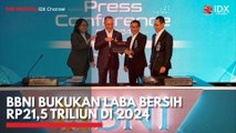 BBNI Bukukan Laba Bersih Rp21,5 Triliun di 2024