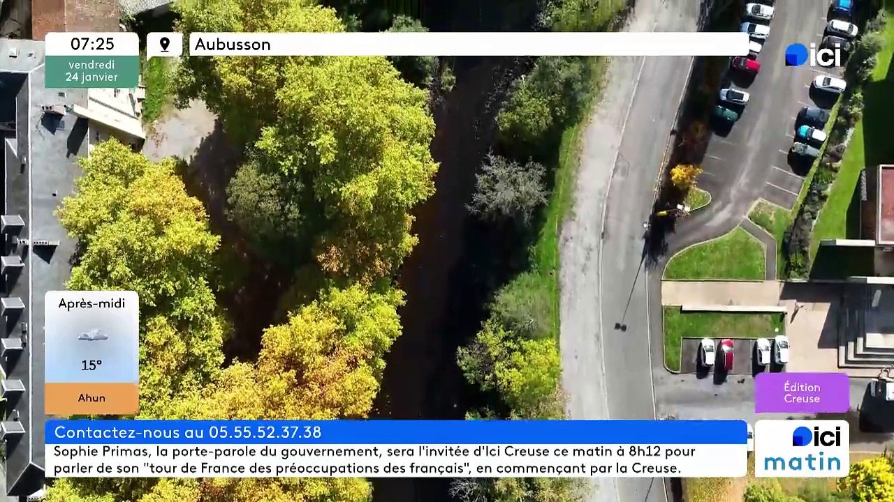 24/01/2025 - ici matin par ici Creuse en vidéo