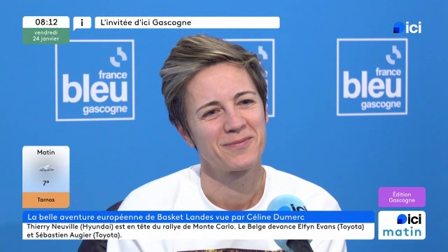 Céline Dumerc, directrice sportive de Basket Landes