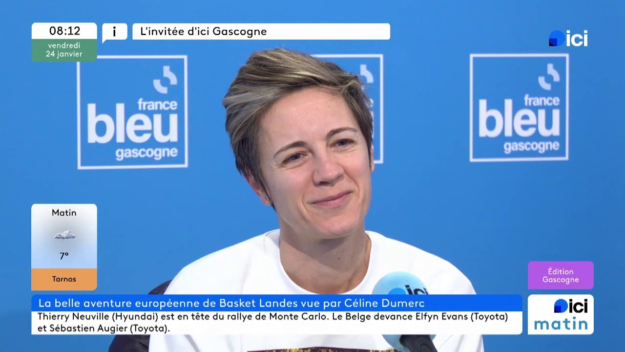 Céline Dumerc, directrice sportive de Basket Landes