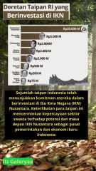 beberapa konglomerat yang terlibat dalam pembangunan IKN