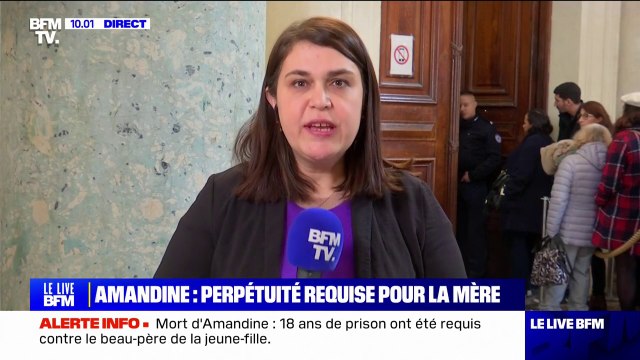 Mort d'Amandine: la réclusion à perpétuité et une période de sûreté de 20 ans, sont requises contre la mère