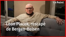 Léon Placek, rescapé du camp de Bergen-Belsen