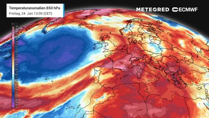 Extrem warme Höhen luftmassen fluten Europa in den kommenden Tagen