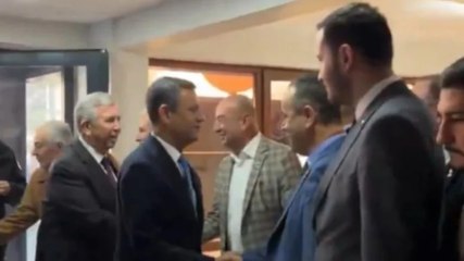 Özgür Özel, Zafer Partisi Genel Merkezi'ni ziyaret etti