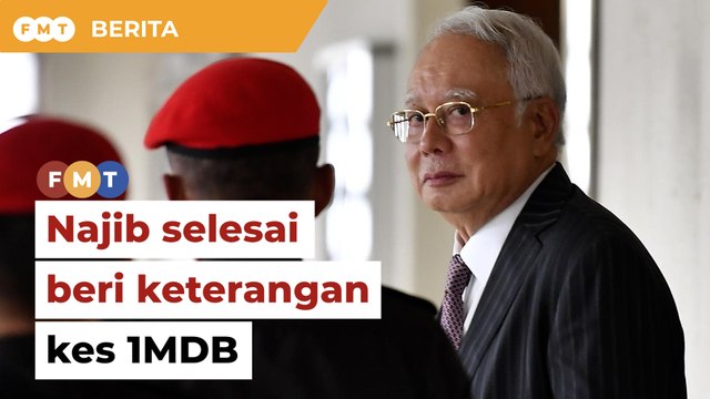 Najib selesai beri keterangan kes 1MDB selepas 26 hari