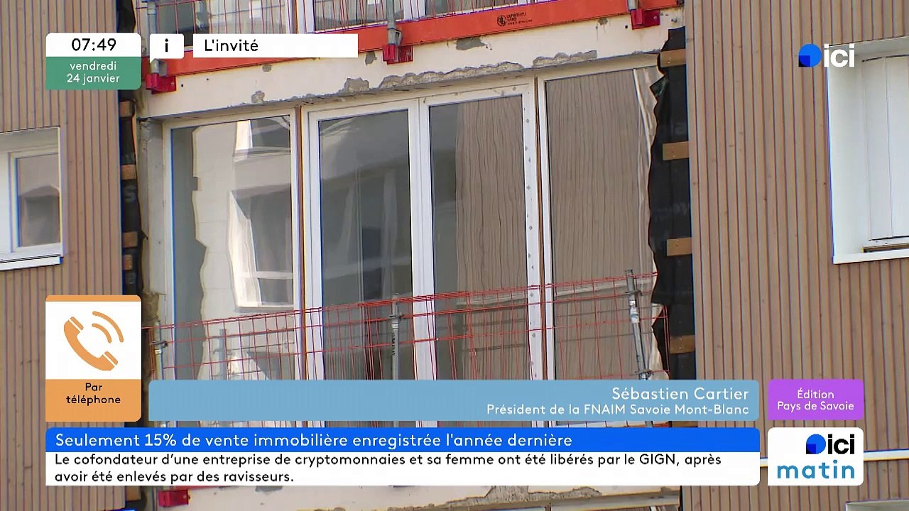 Immobilier en Savoie et Haute-Savoie : "On a une pénurie de logements à l'offre, ce qui tire les prix vers le haut"