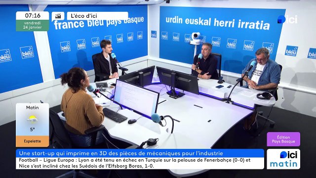 NHoD industries à Bidart développe des pièces de mécanique industrielles complexes en 3D