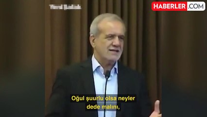 İran Cumhurbaşkanı Pezeşkiyan konuşmasında Türkçe atasözünden örnek verdi