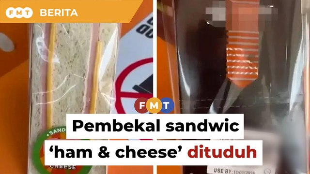 Pembekal sandwic ‘ham & cheese’ dituduh guna logo halal palsu