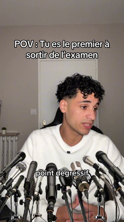 Les conférences de presse après les examens sont toujours douloureuses.