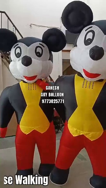 Mickey Mouse Design Walking Inflatable
