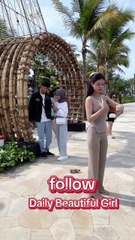 Beautiful girl smile