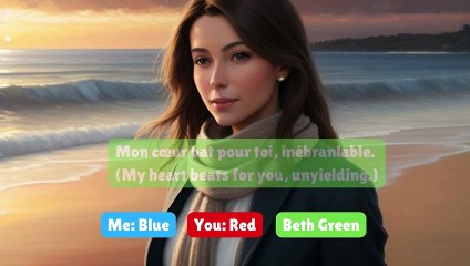 Let's Duet. French Music Singing Fun. "Tu es Belle"