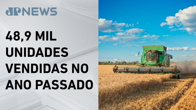 Vendas de máquinas agrícolas caem quase 20% em 2024, segundo Anfavea