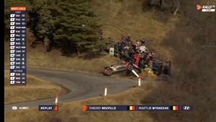 WRC 2025 Monte Carlo SS6 Neuville Crash Brake Suspension