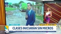 Paro de micreros: Dirigente advierte que también bloquearán carreteras a nivel departamental