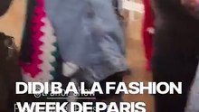 🔴#CDACTU I Didi B  à la Fashion Week de paris.