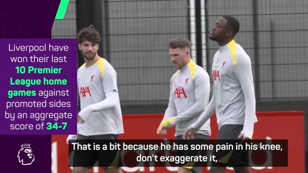 Slot confirms Jones out and Konate being managed