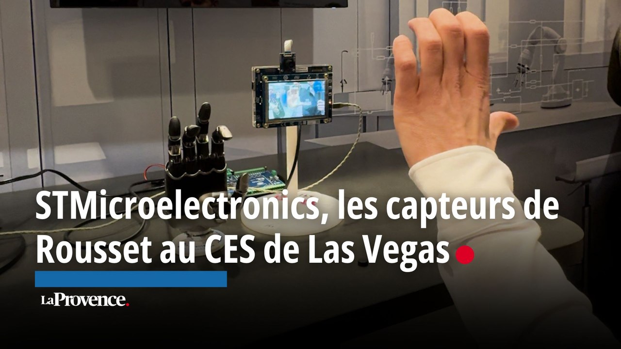 STMicroelectronics, les capteurs de Rousset au CES de Las Vegas