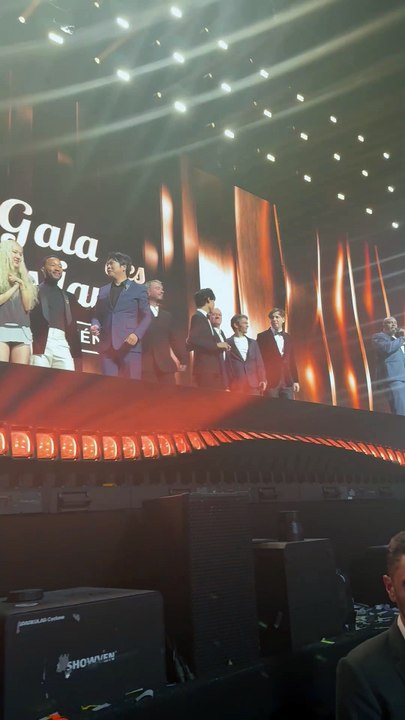 Le final du "Gala des pièces jaunes, le concert évenement" à La Défense Arena à Nanterre le 23 janvier 2025. Le gala des Pièces Jaunes 2025 sera diffusé le 28 janvier, sur France 2 et sur la plateforme France.Tv.© Bestimage