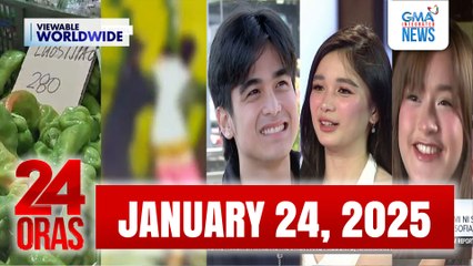 24 Oras Express: January 24, 2025 [HD]