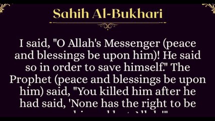Sahih Bukhari hadiths 8 to 20