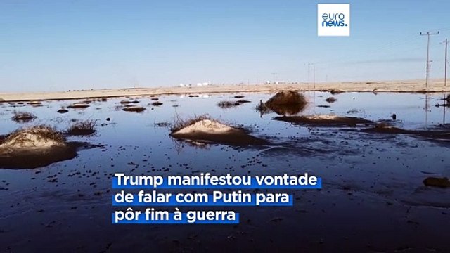 Davos: Trump afirma que guerra na Ucrânia poderia terminar com a redução do preço do petróleo