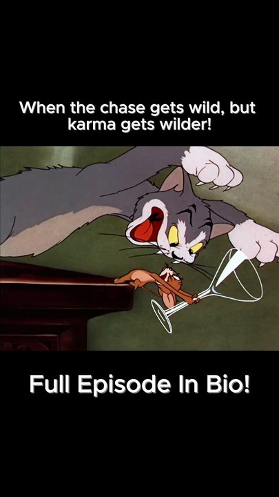 The Chase That Started It All! 🐭🐱✨ Tom and Jerry